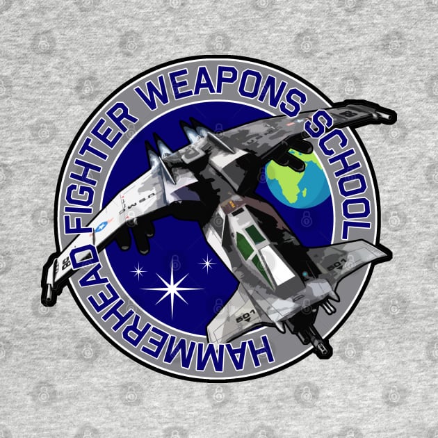 Hammerhead Fighter Weapons School by PopCultureShirts